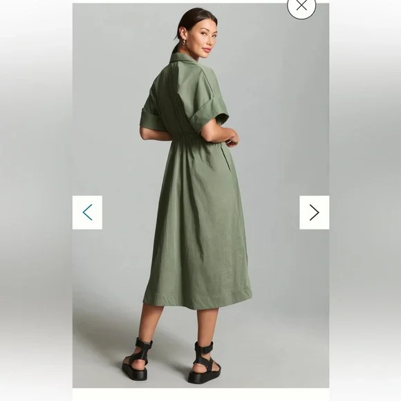 Maeve utility shirt dress size xs - Picture 2 of 7